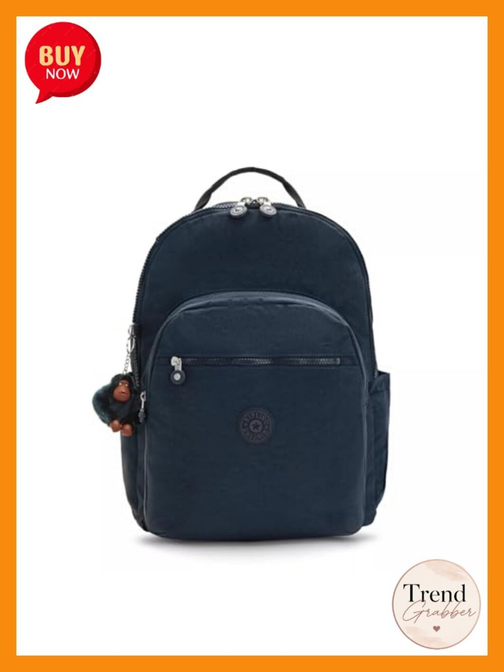 Extra Large 17" Laptop Backpack, Water-Resistant Nylon, Padded Straps, Travel